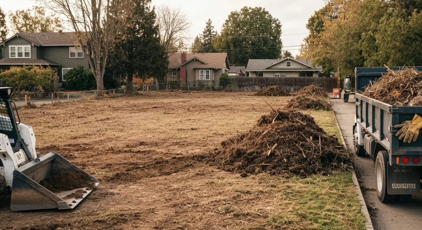 Land clearing and debris removal