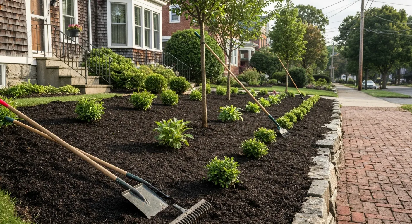 Landscape planting service