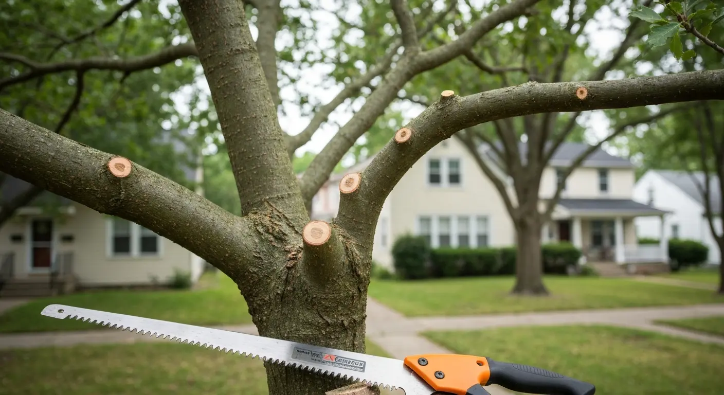Diseased branch removal