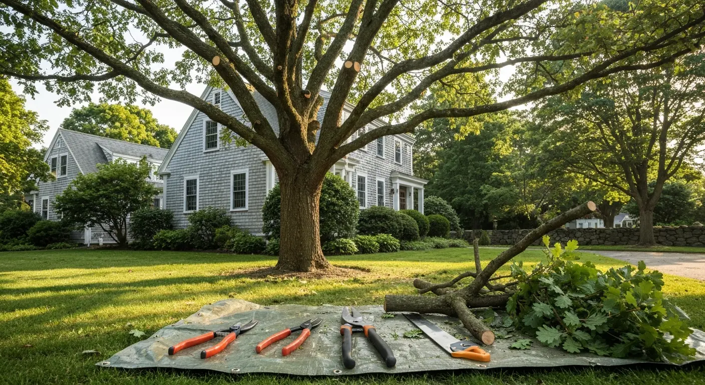 Professional tree pruning and removal service