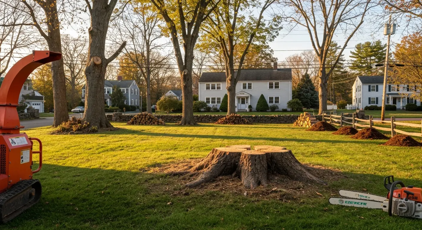 Storm damage cleanup