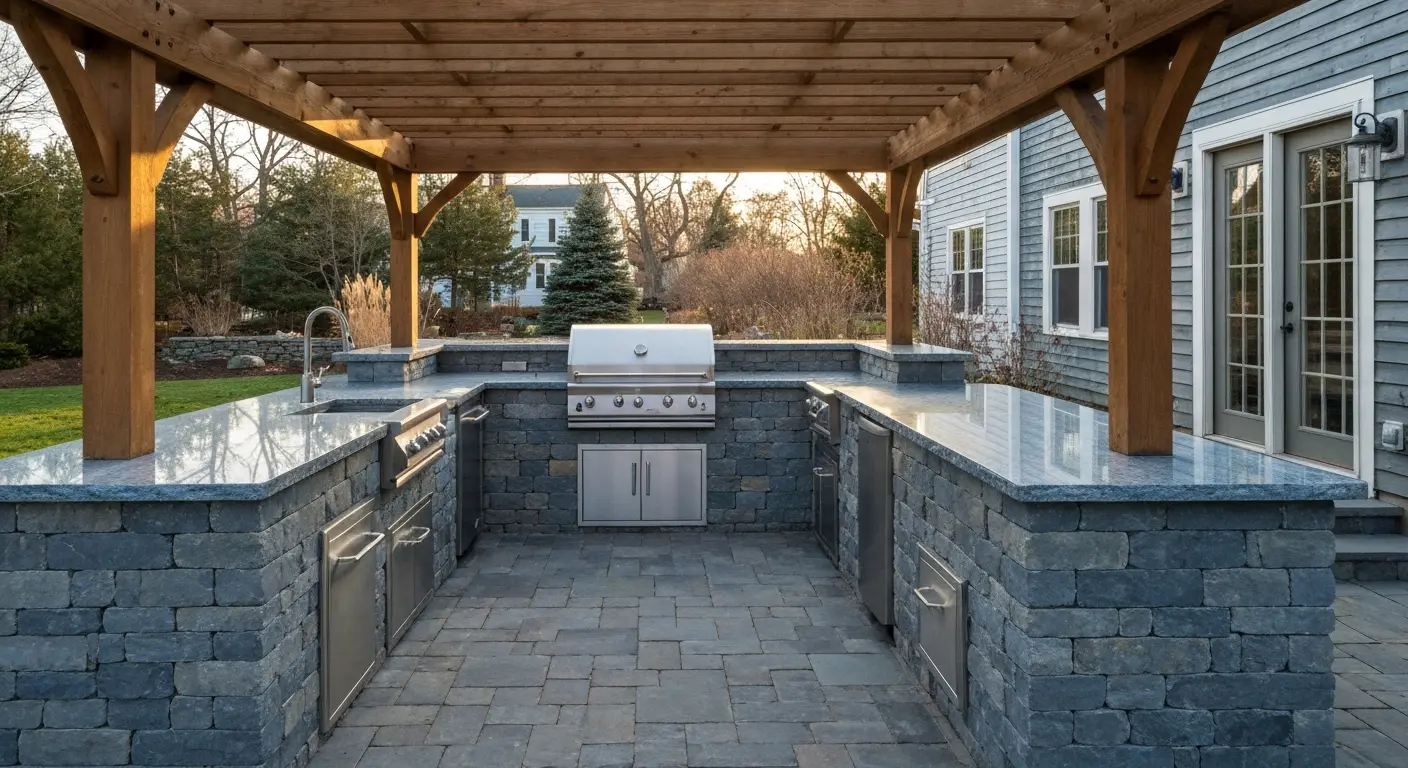 Outdoor kitchen project