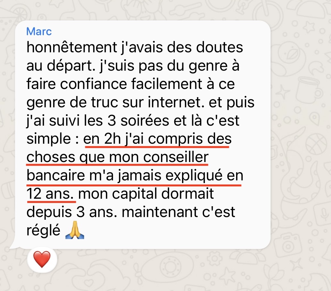 Témoignage Marc