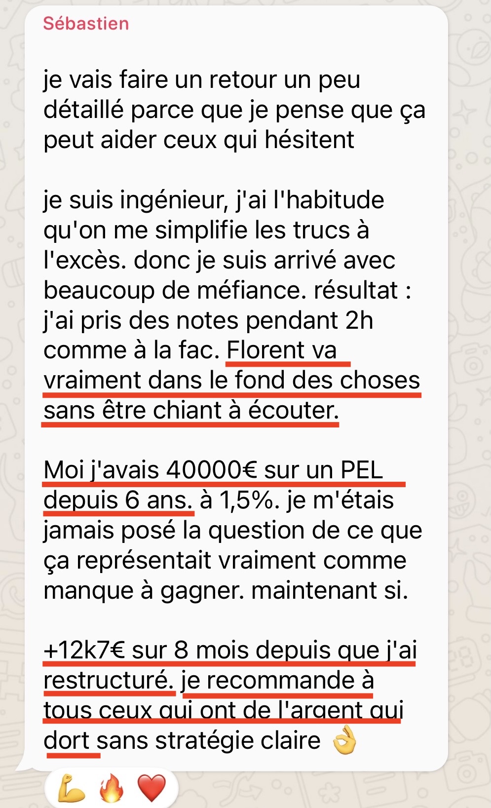 Témoignage Sébastien