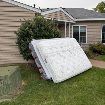 Bulk mattress and furniture removal cleanout in Minneapolis