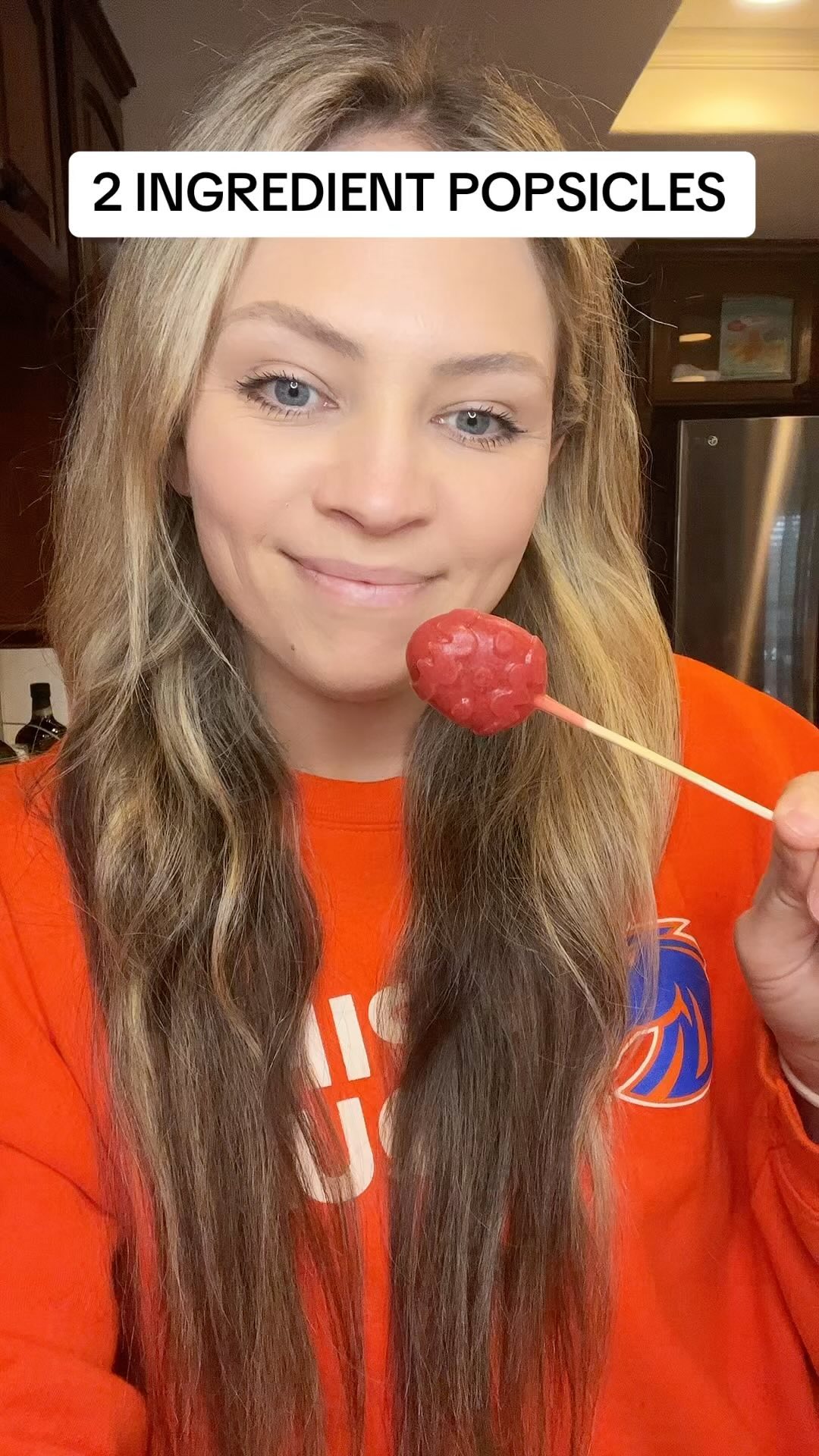 Chelsea Juels (@the_holistic_schoolpsych) Instagram reel: Strawberry avocado smoothie pops recipe