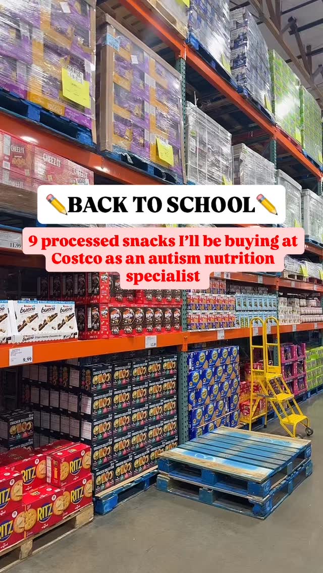 Chelsea Juels (@the_holistic_schoolpsych) Instagram reel: Back to school snack ideas