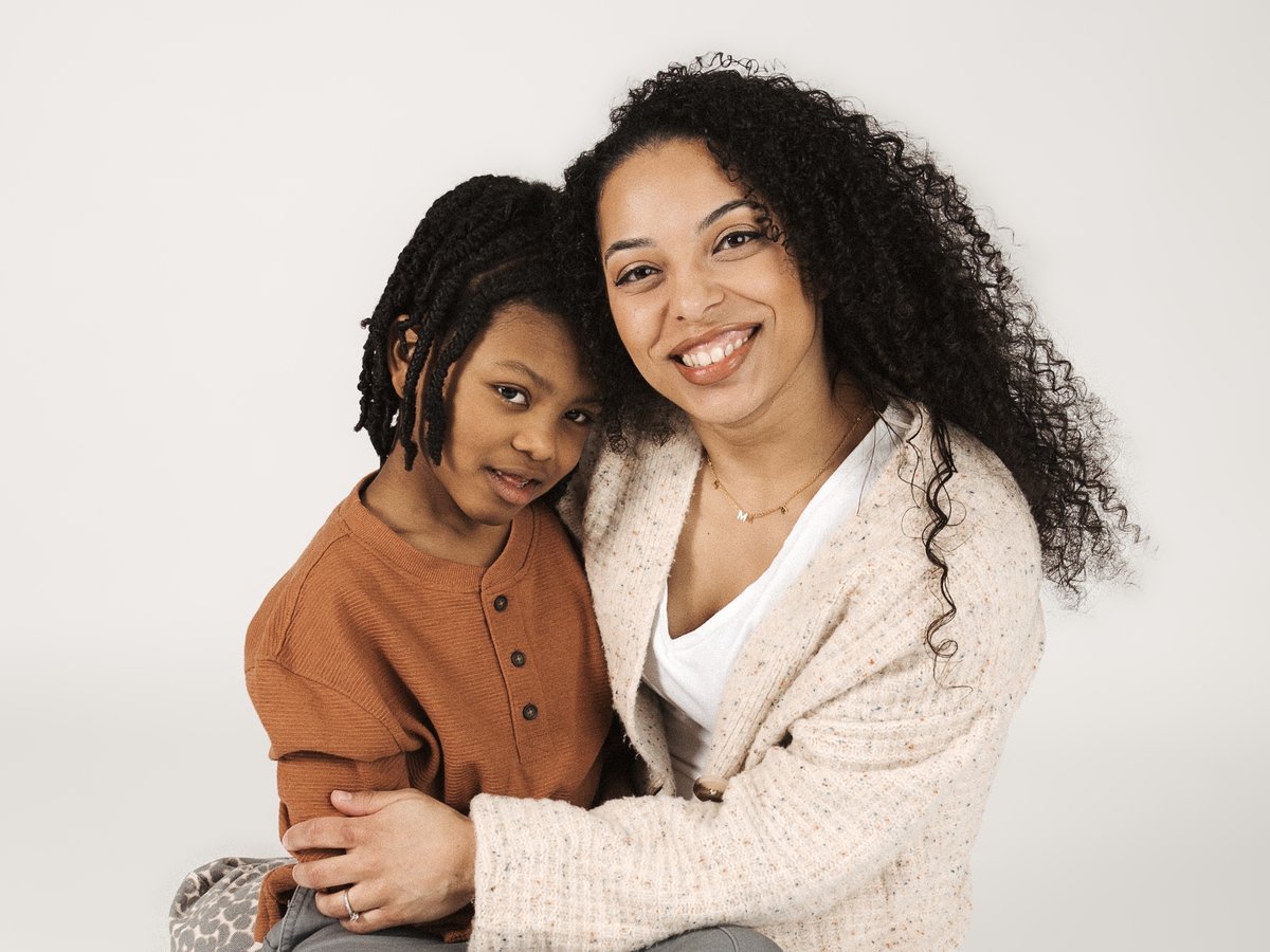 Brianna with her son Julian