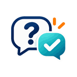 Questions answered icon