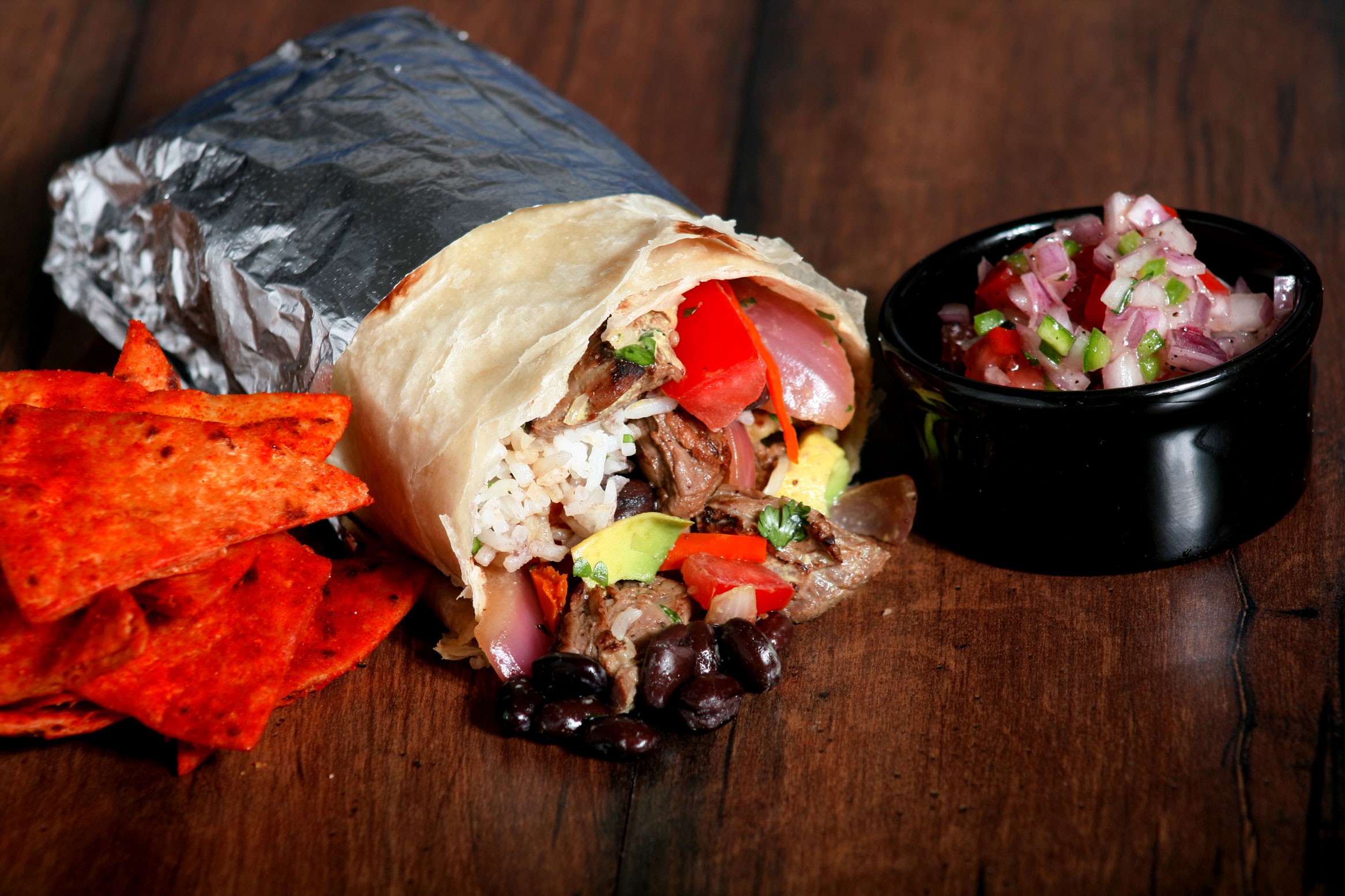 Lomo Saltado Burrito