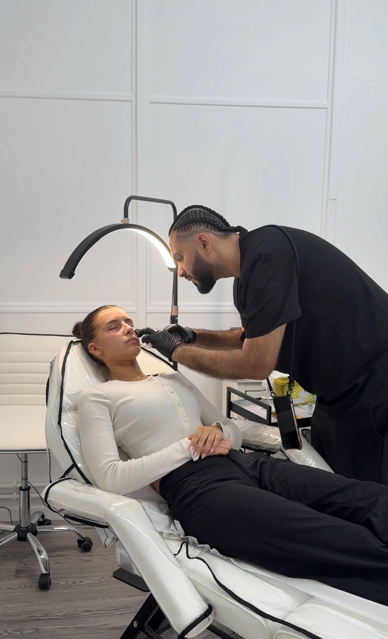 Inside the SR Aesthetics clinic in Wembley