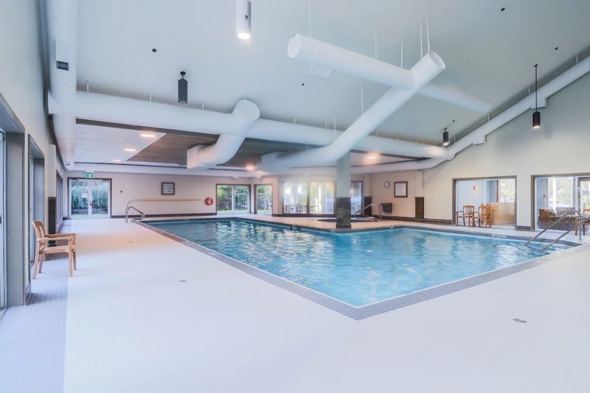 Pacific Shores Resort pool, Nanoose Bay