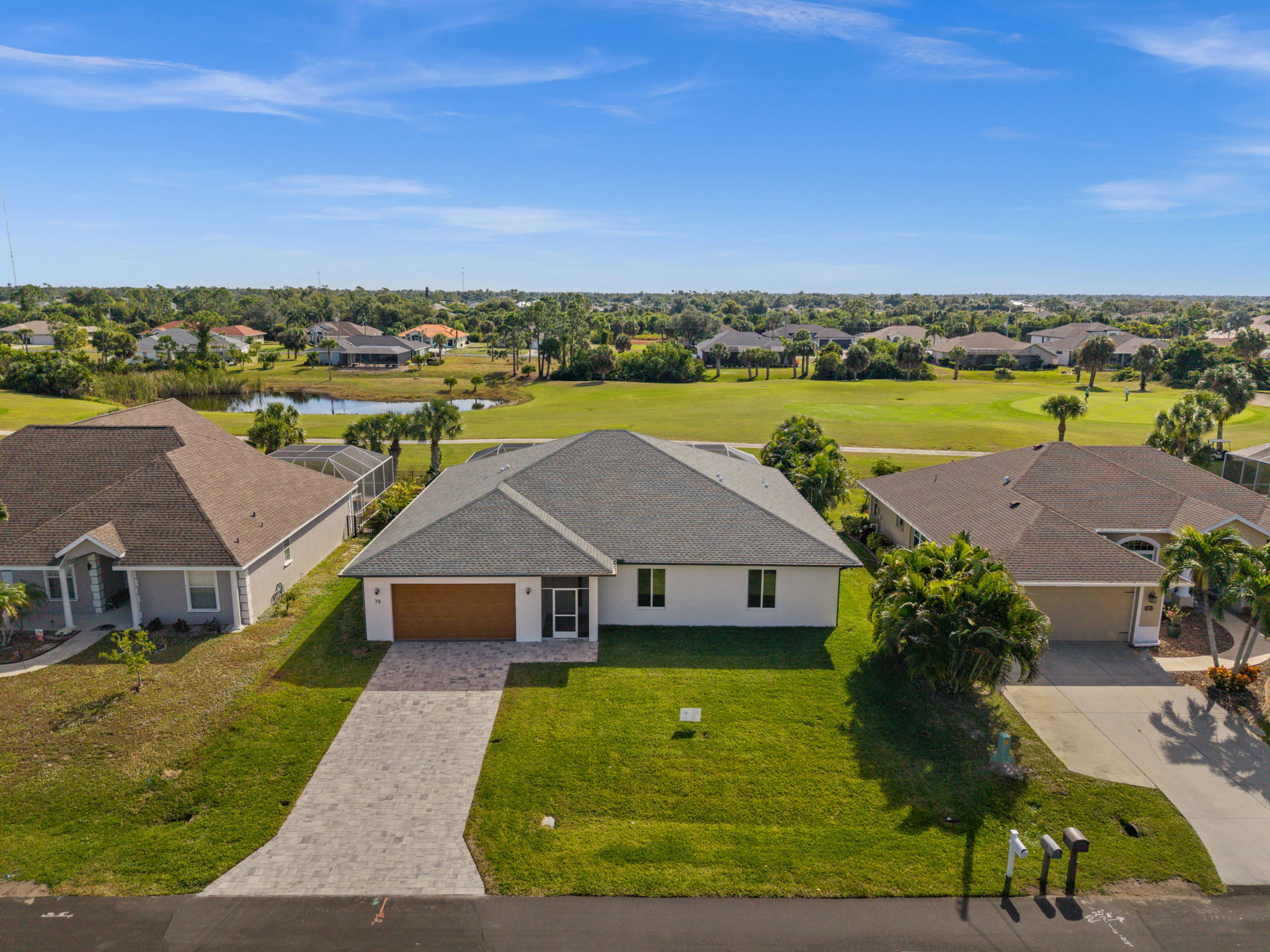 Luxury custom home built by MK Construction Group in Port Charlotte, FL