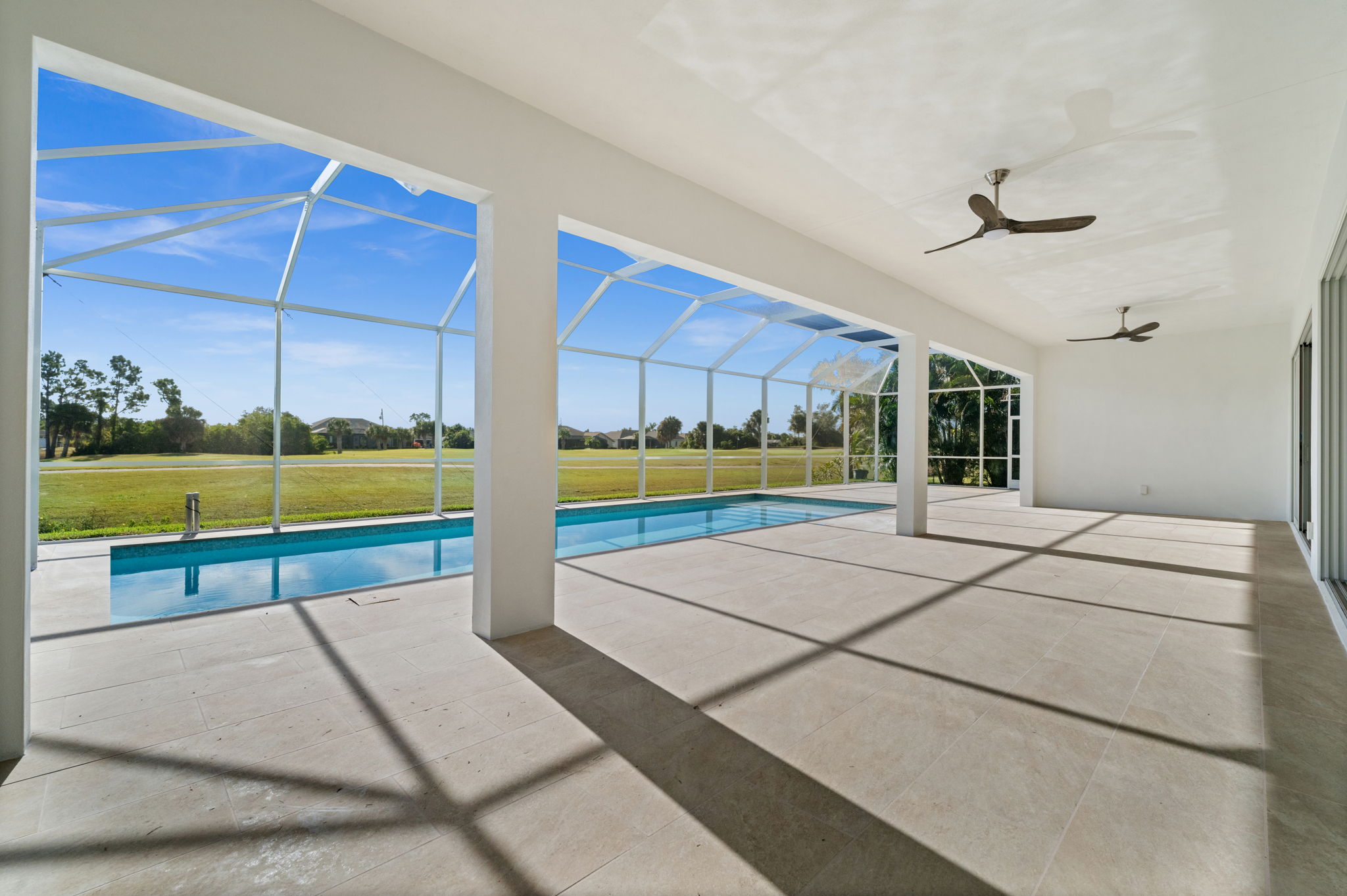 Architectural detail — completed project