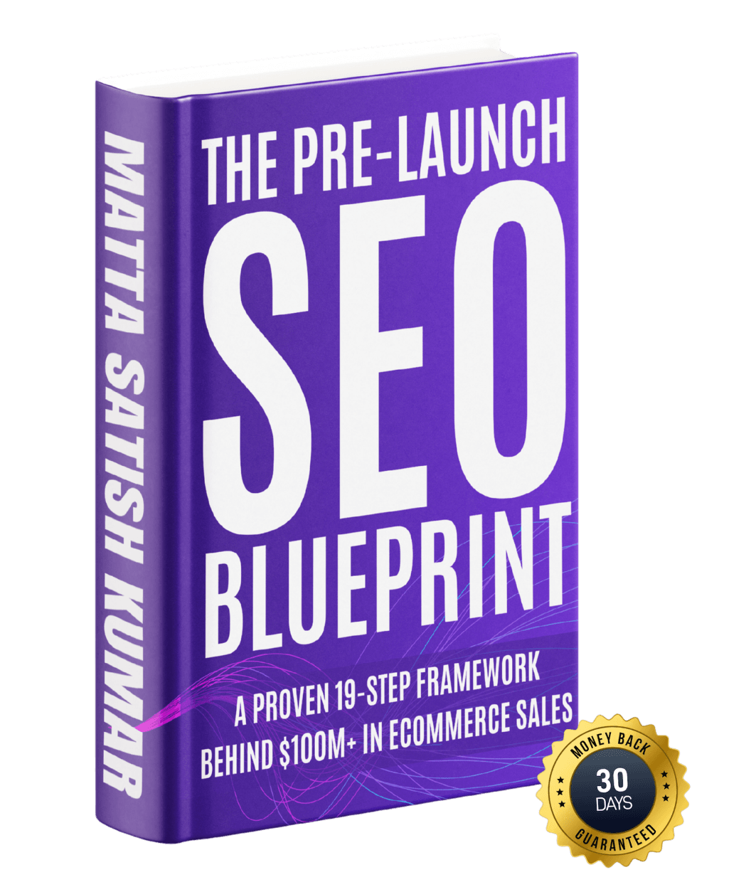 The Pre-Launch SEO Blueprint Book Cover