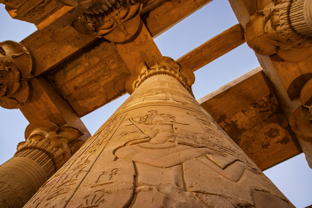 Moment from the Egypt pilgrimage