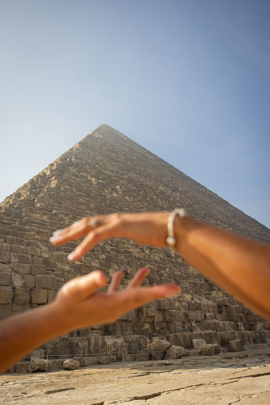 Moment from the Egypt pilgrimage