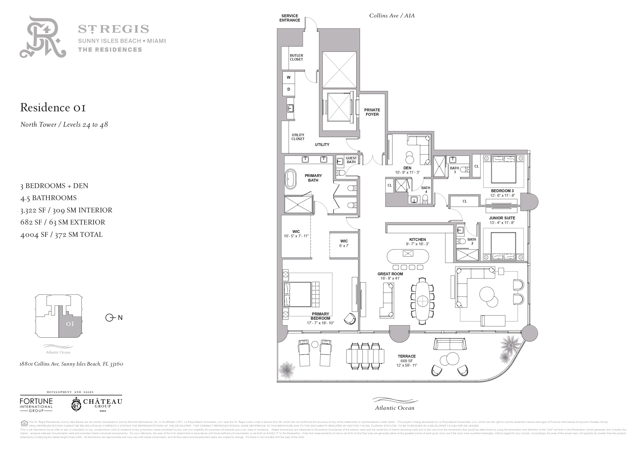 The Ritz - Carlton Residences 2 Floor Plans