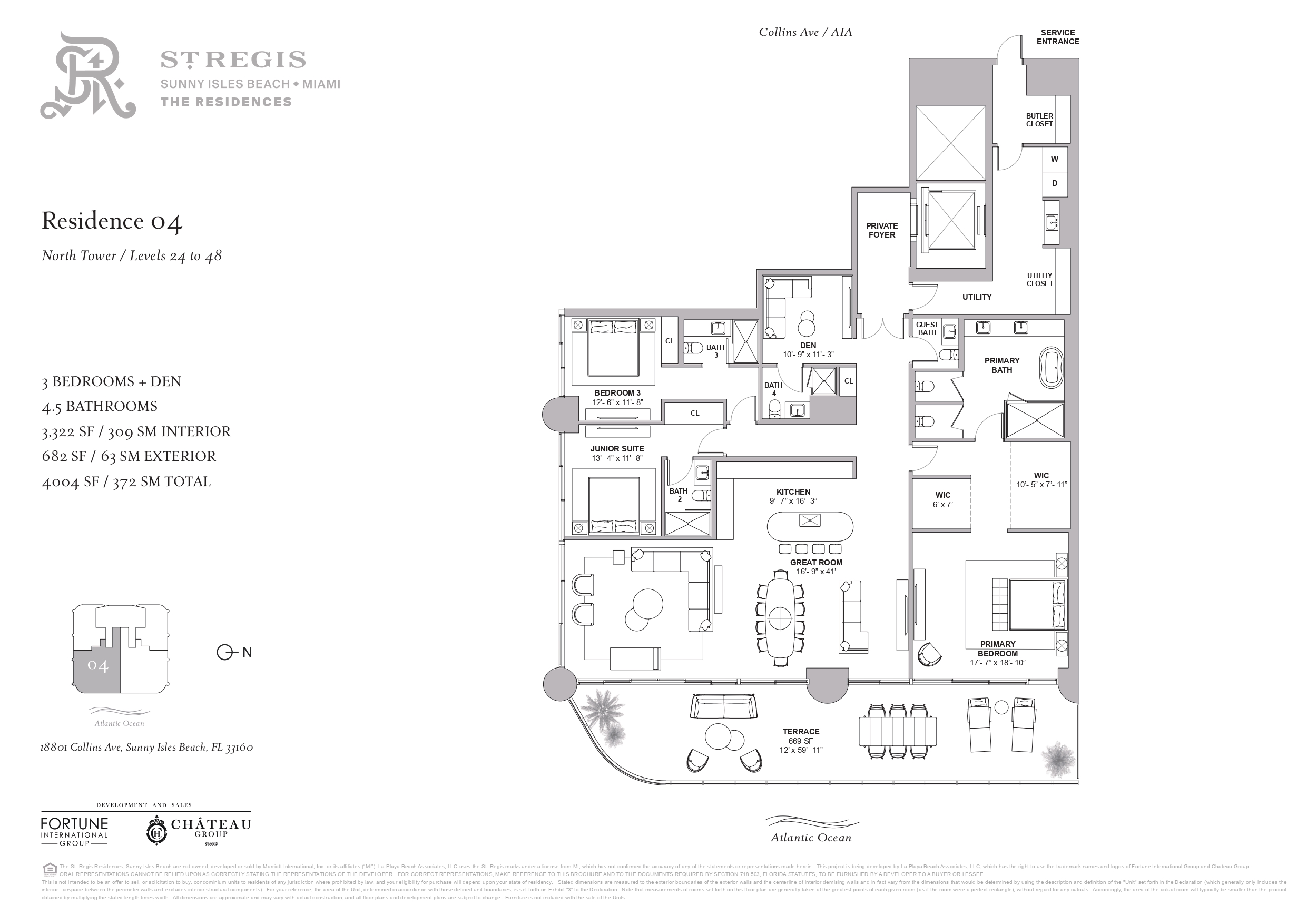 The Ritz - Carlton Residences 2 Floor Plans