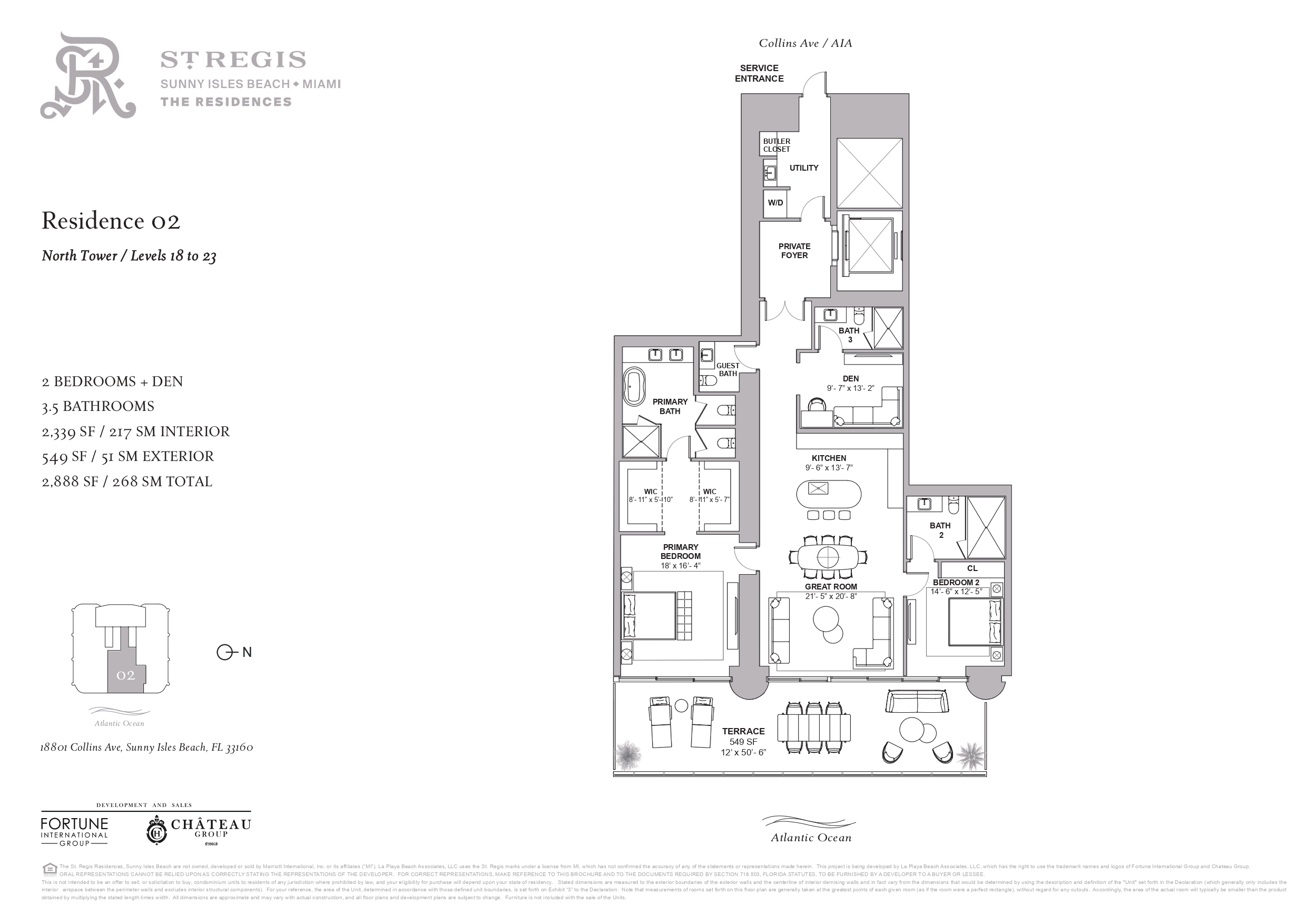 The Ritz - Carlton Residences 2 Floor Plans