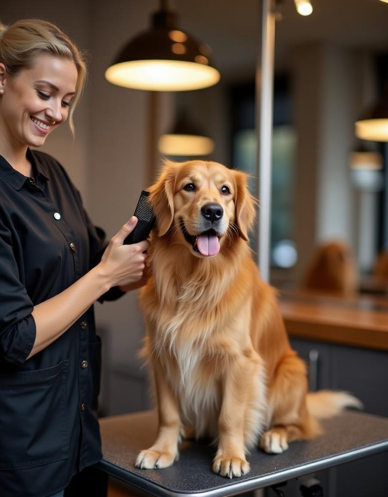 Premium pet grooming salon