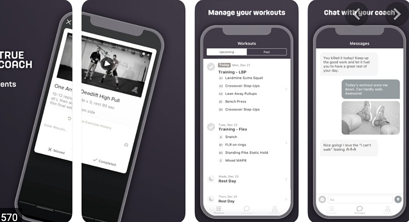 TrueCoach app