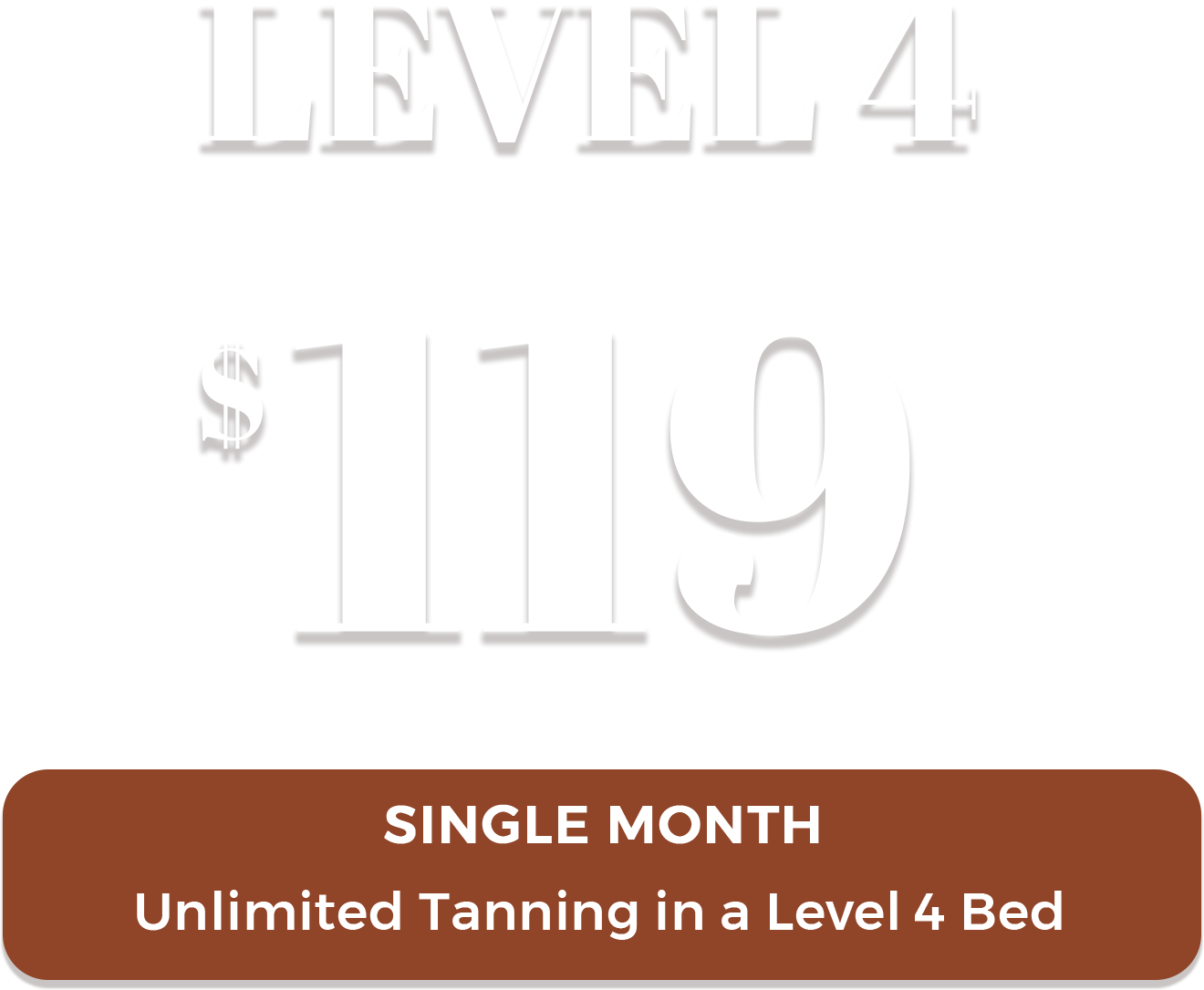 Level 4 single month unlimited tanning membership at The Sun Emporium in Vaughan for $119. Enjoy unlimited tanning sessions in a Level 4 bed for one month.