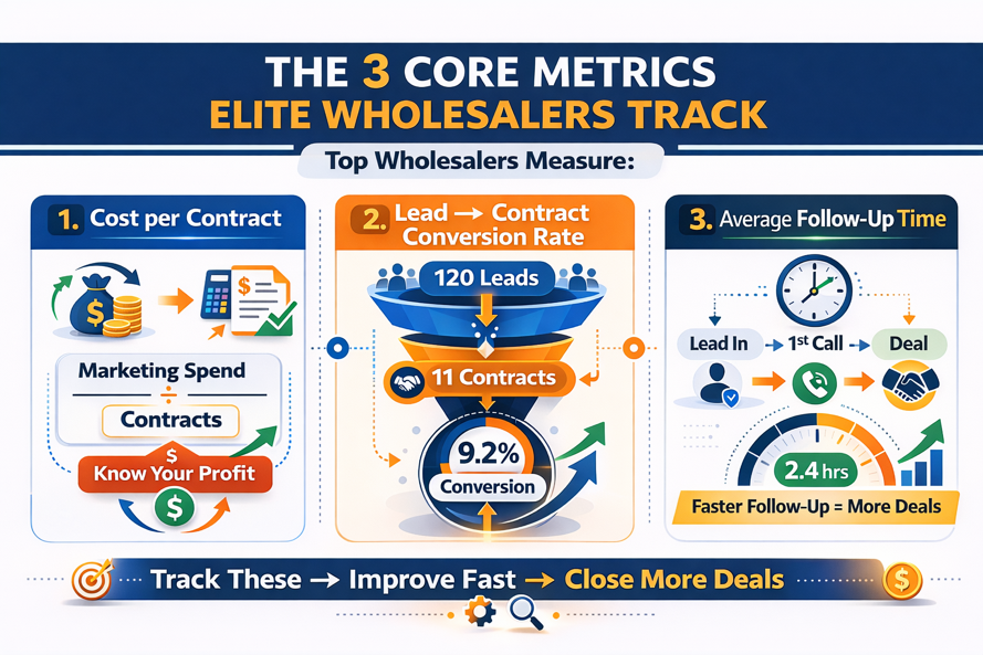 The 3 Core Metrics Elite Wholesalers Track