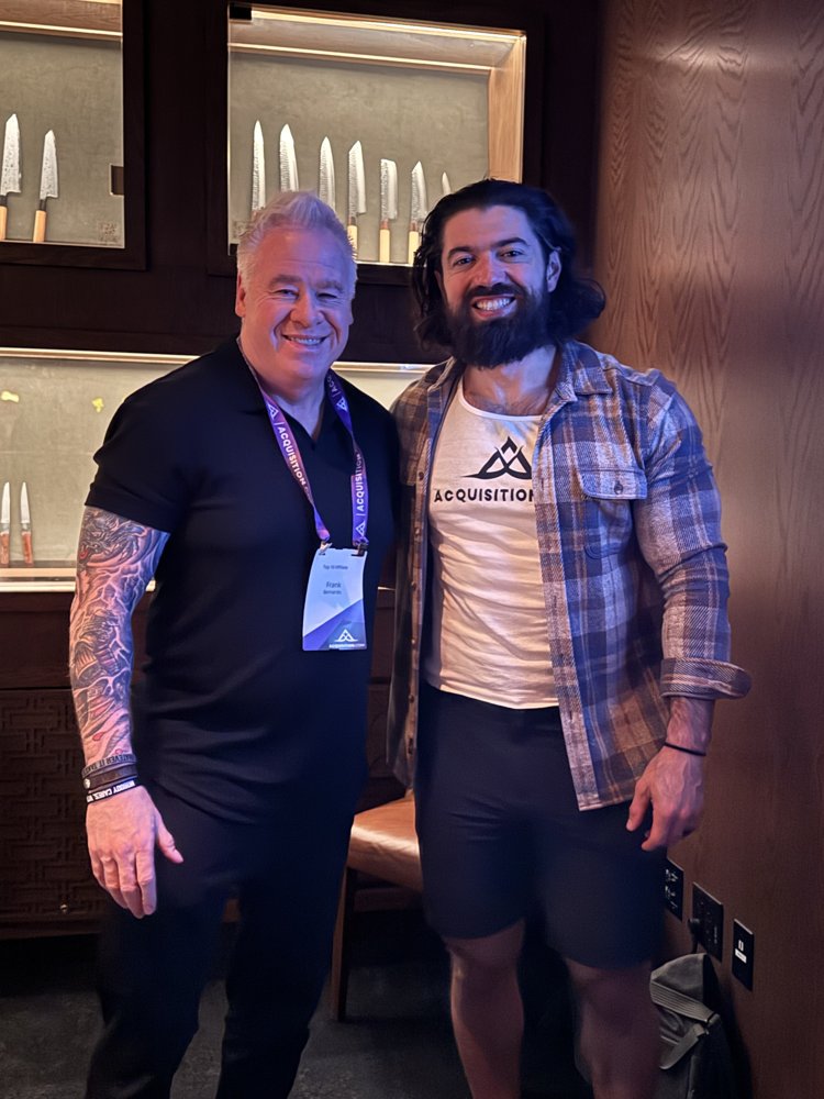 Frank Bernardo with Alex Hormozi