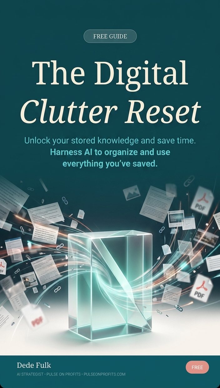 The Digital Clutter Reset Free Guide