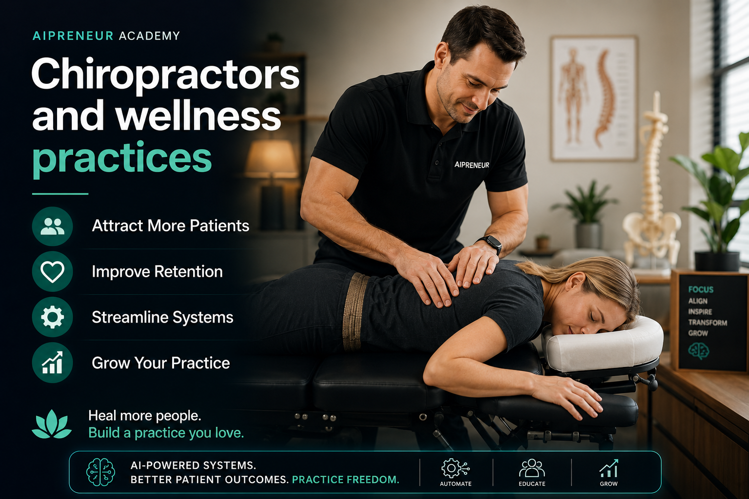 Chiropractors and wellness practices