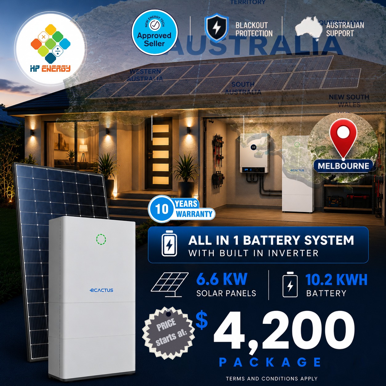 HP Energy installation