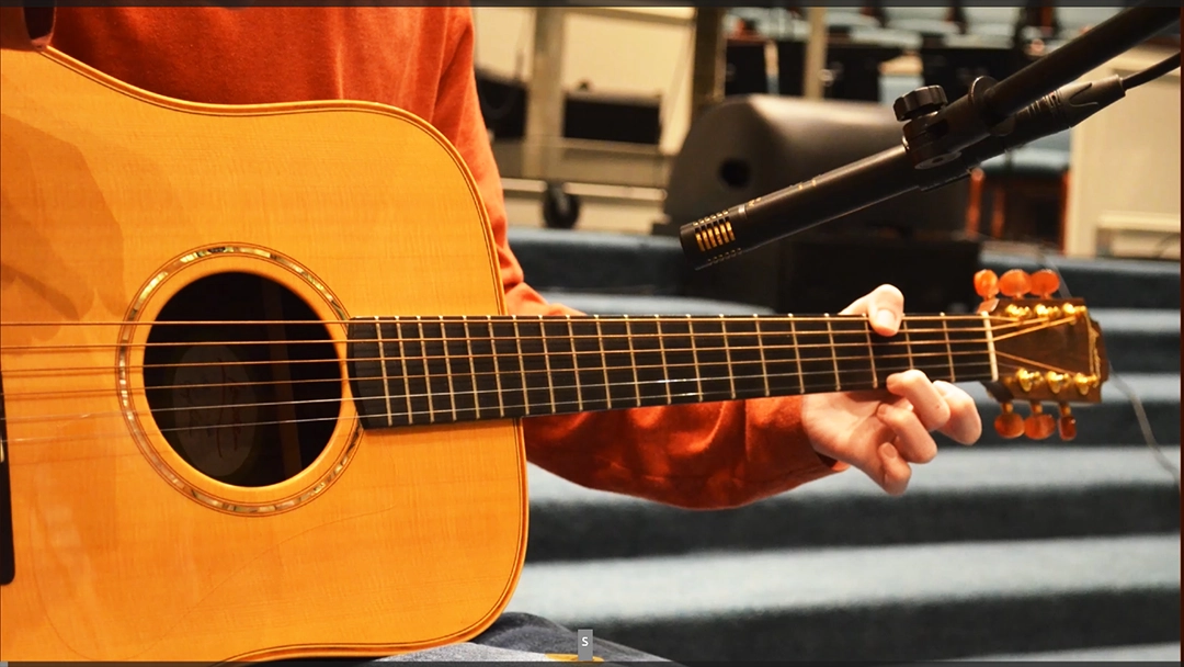 miking an acoustic guitar miking an acoustic guitar