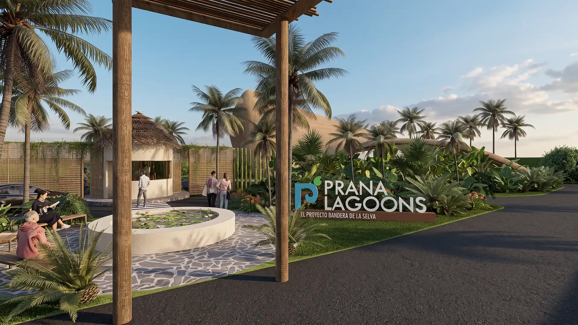 Amenidades y áreas sociales de Prana Lagoons