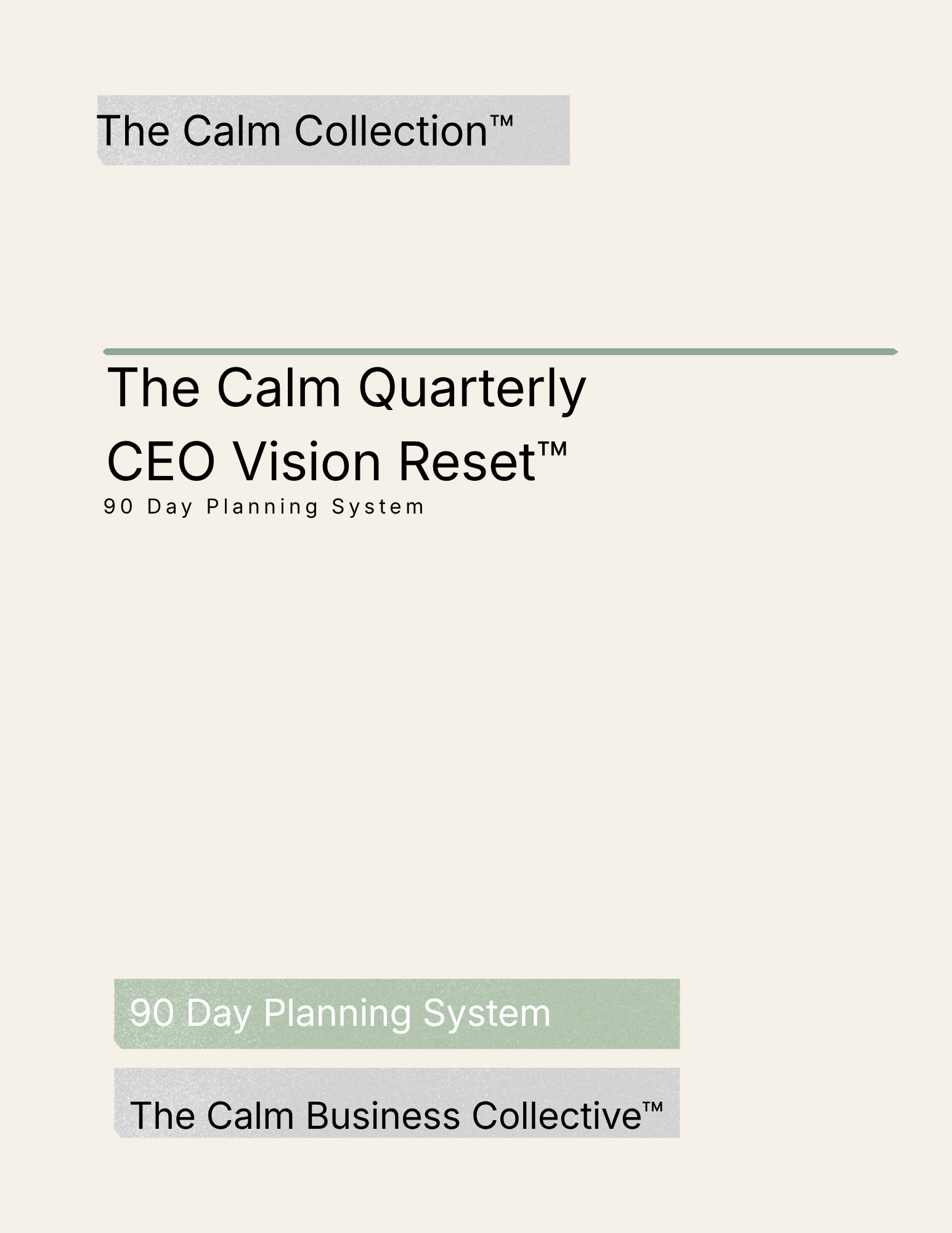 The 30-Minute Reset™