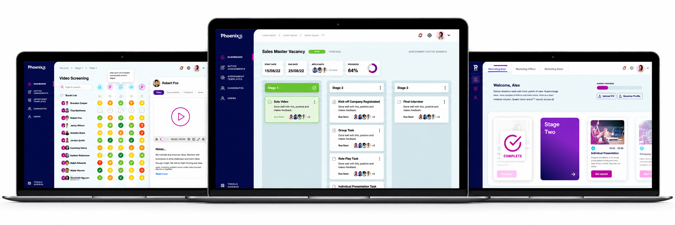 Phoenix51 dashboard