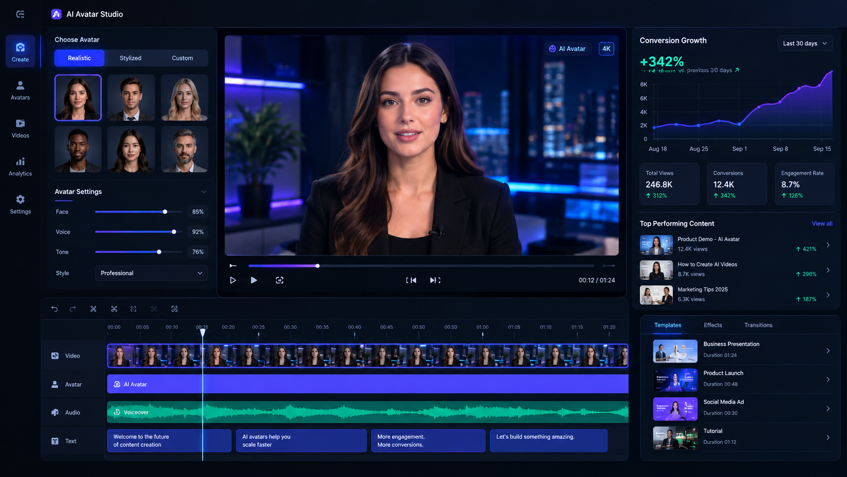 How to Make Scroll-Stopping Video Ads Without Filming a Single Second