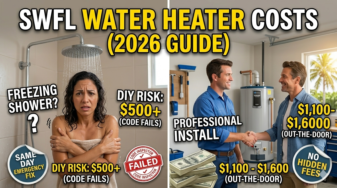 Average Cost to Replace a Water Heater in Fort Myers & Cape Coral (2026 ...