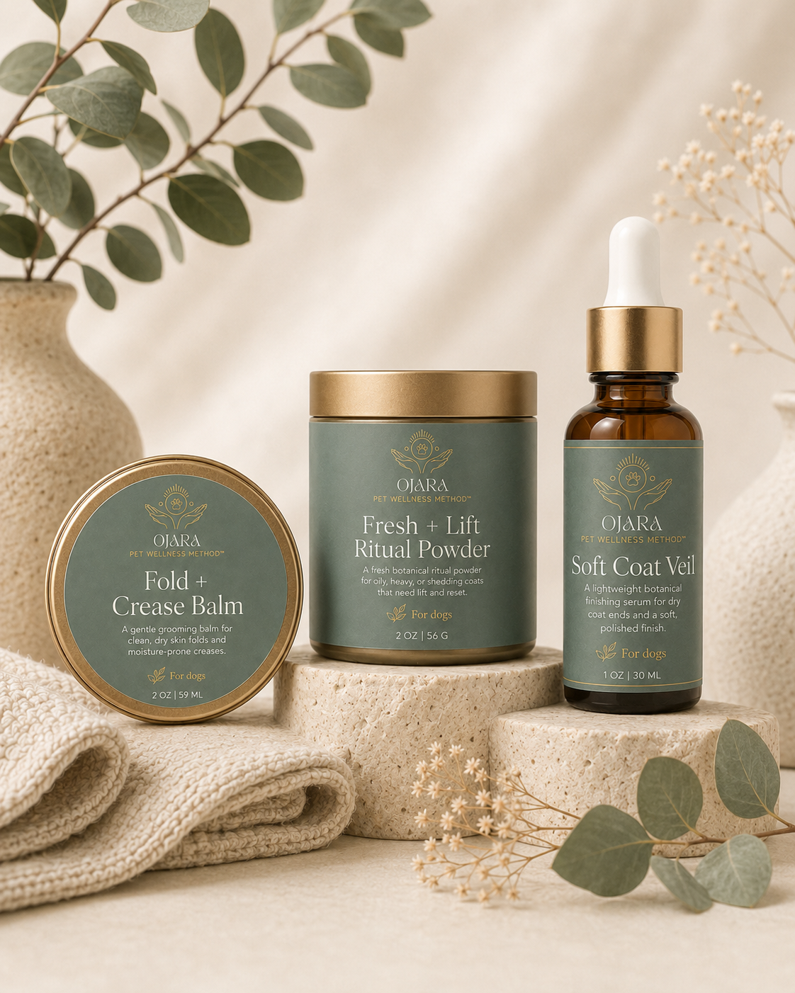 Ojara Pet Wellness Method product collection