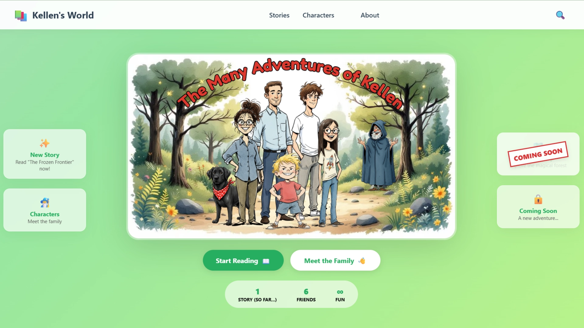 Kellen's World Website