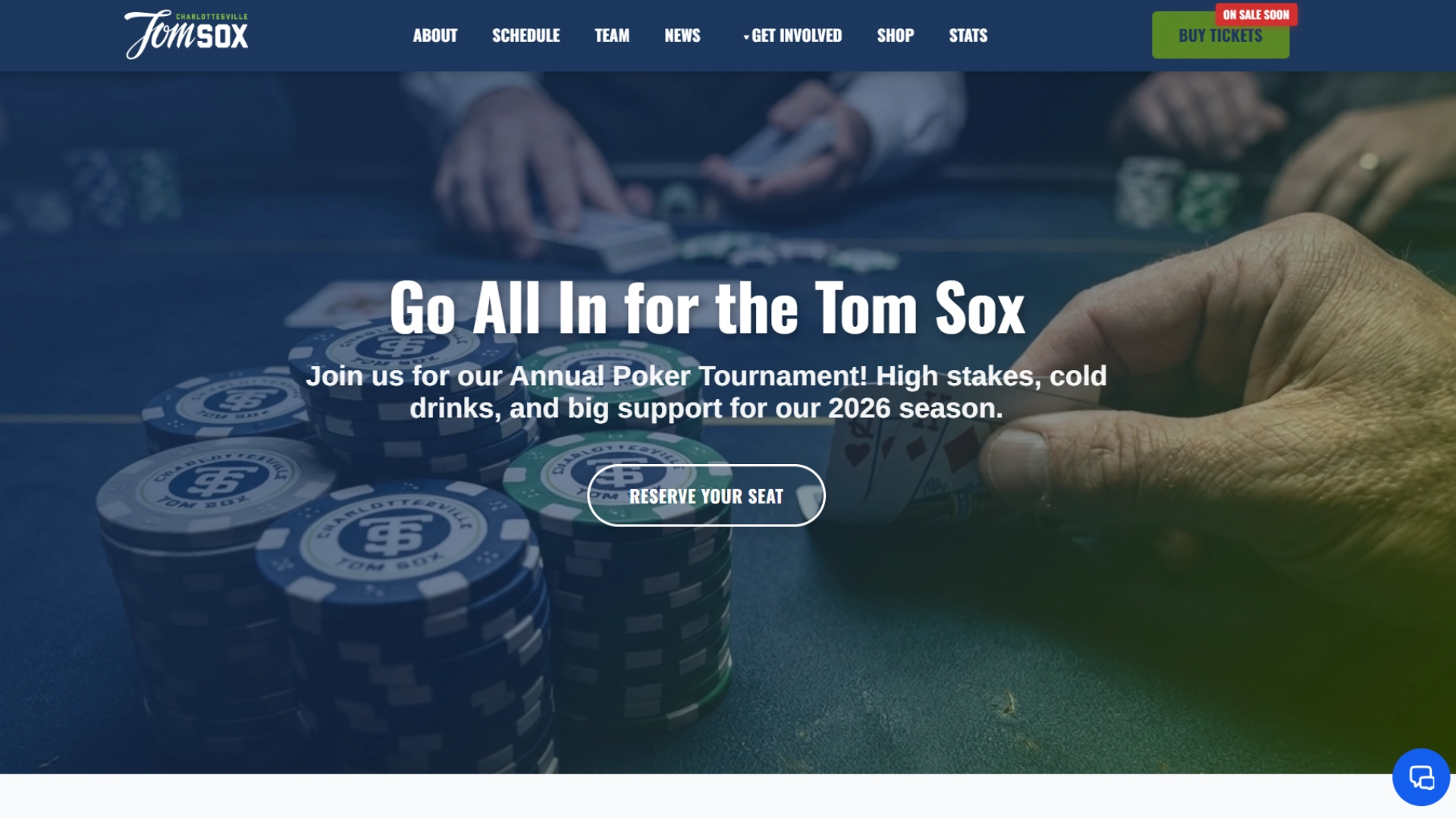 Charlottesville Tom Sox Website