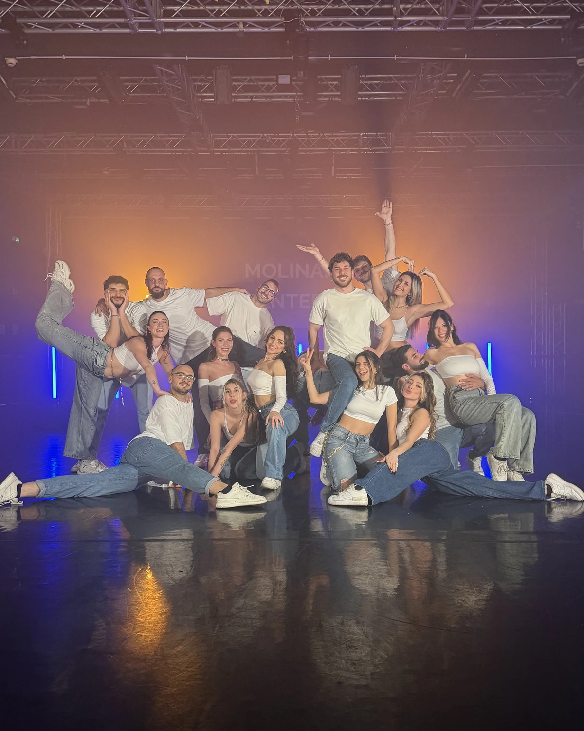 Il team che supporta il progetto Daniel e Giorgina