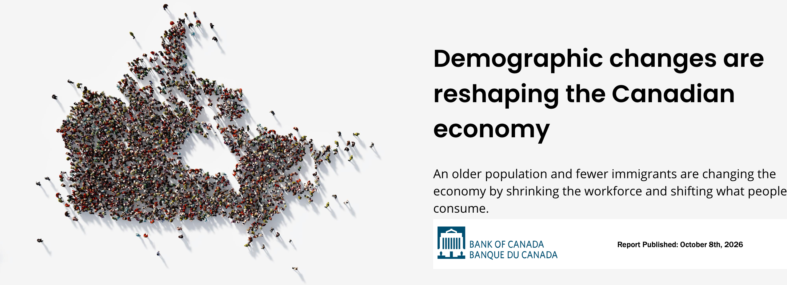Changing Demographics Affect Canada - Bank Of Canada