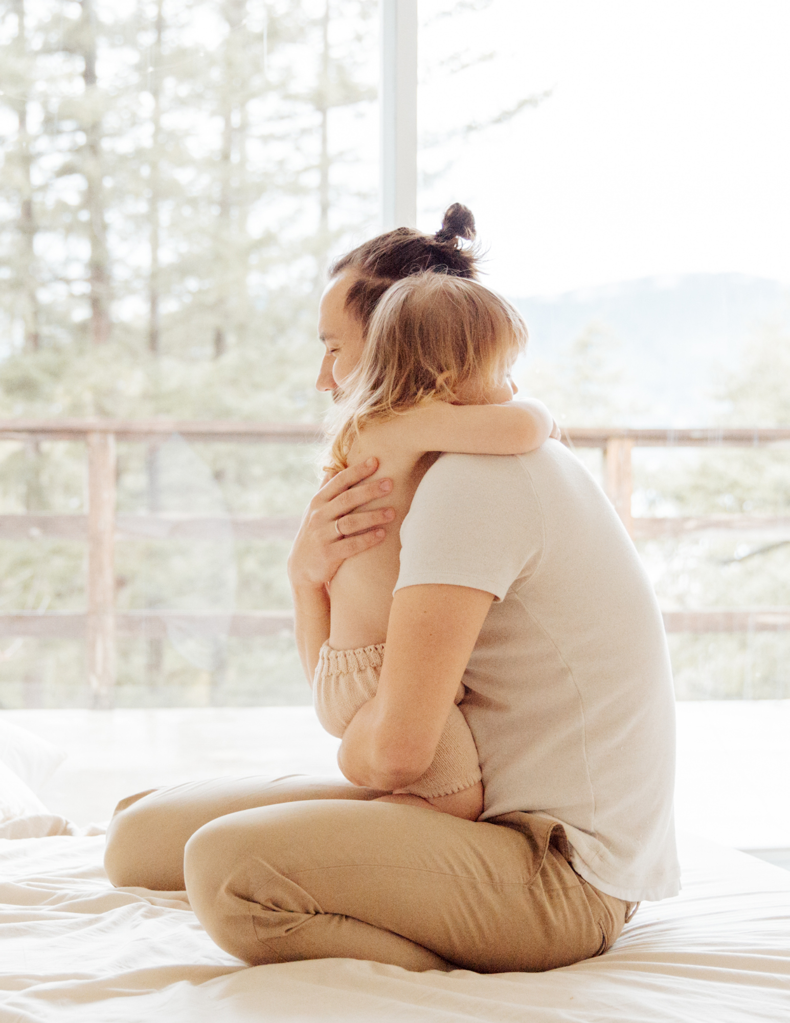 Parent managing a sleep regression