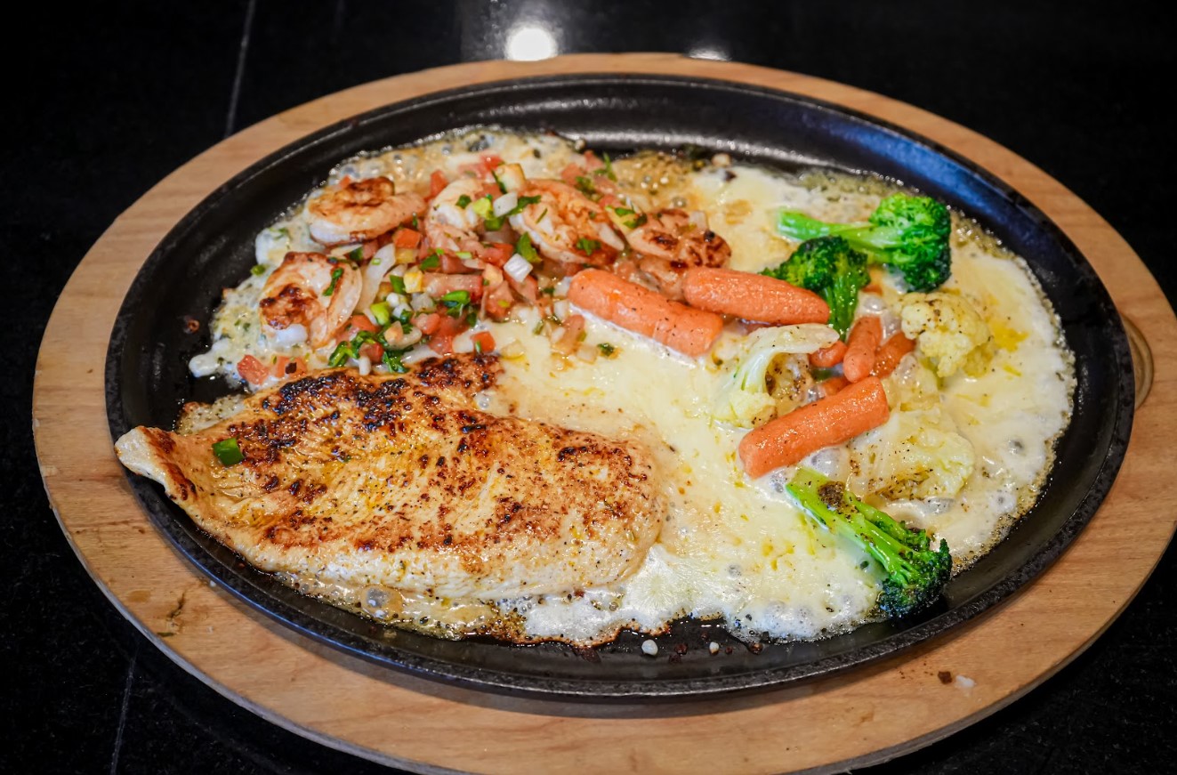 Sizzling fajitas