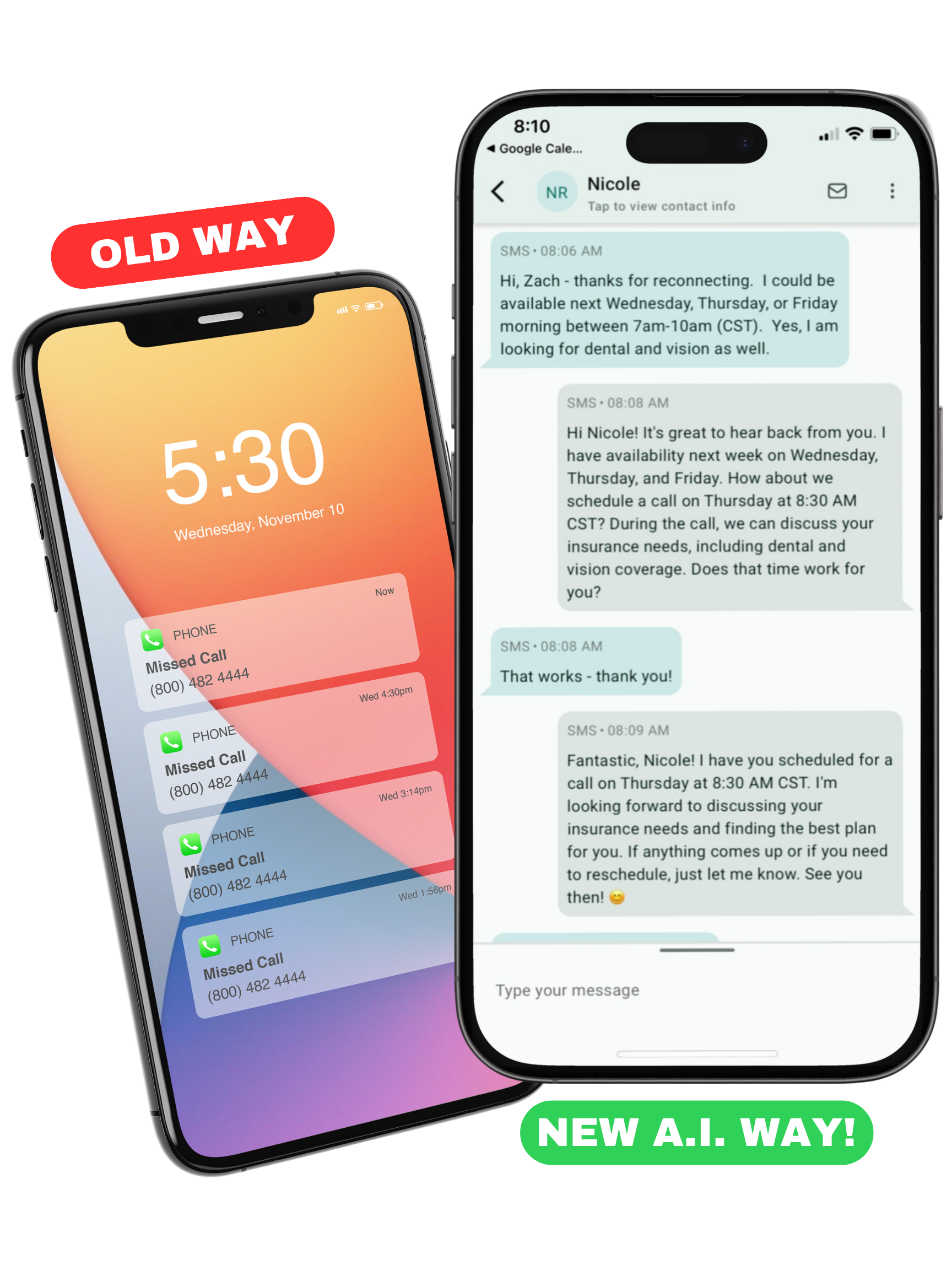 A.I. Powered Insurance Appt Setters