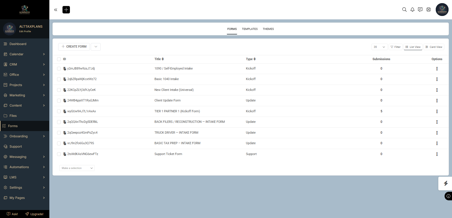 SuiteDash Custom Forms
