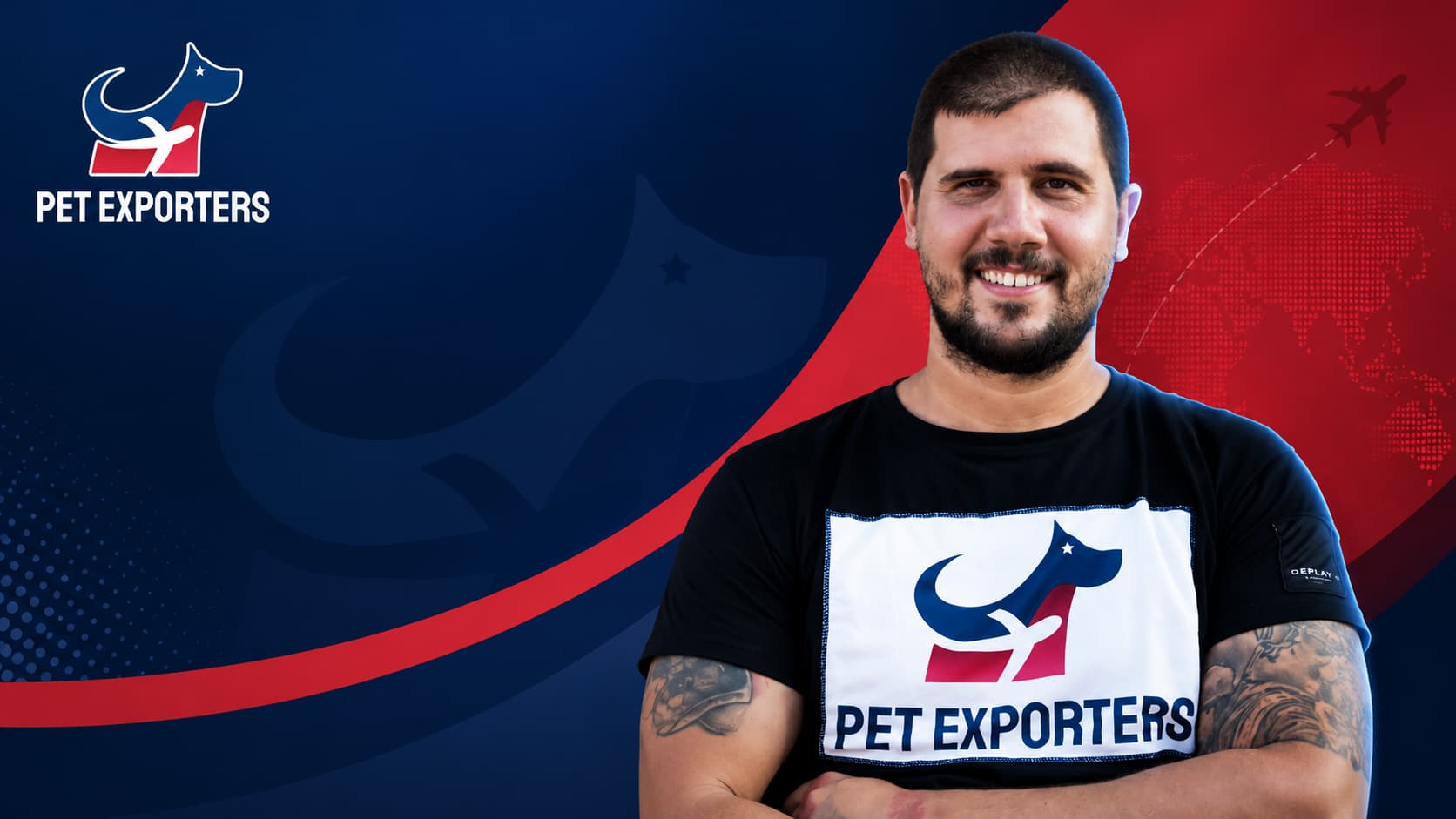 Pet Exporters case study, Dejan Samardzic, Dallas pet transport website and SEO by Move Accelerator