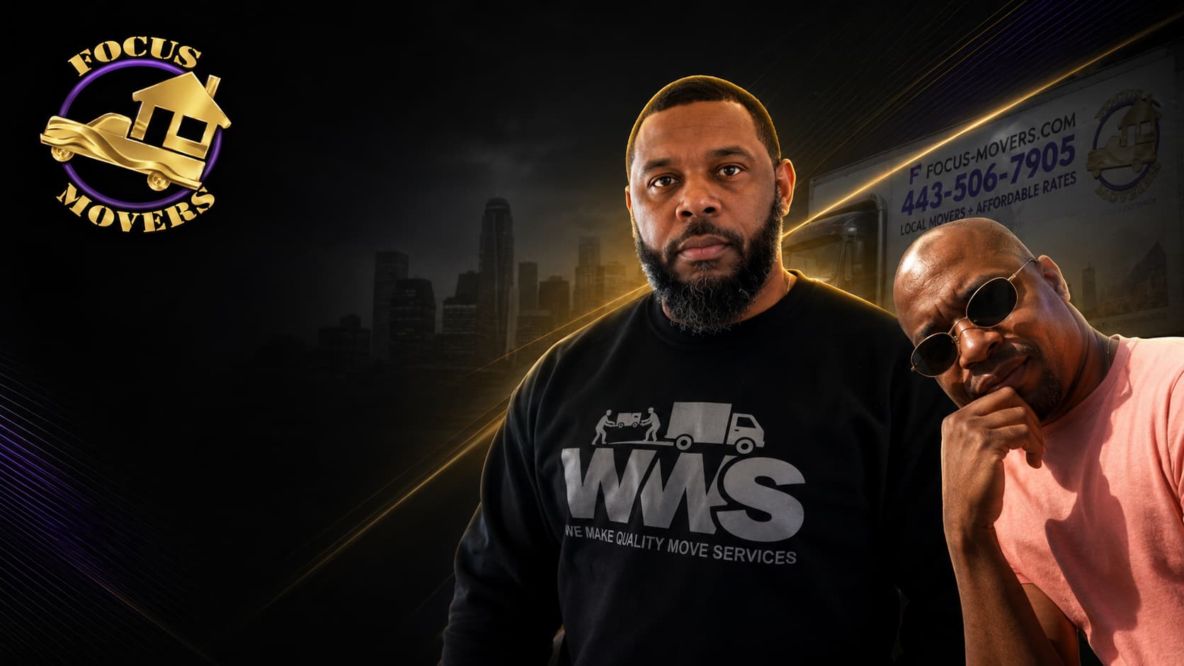 Focus Movers case study, Kermit and James, Baltimore moving company marketing by Move Accelerator