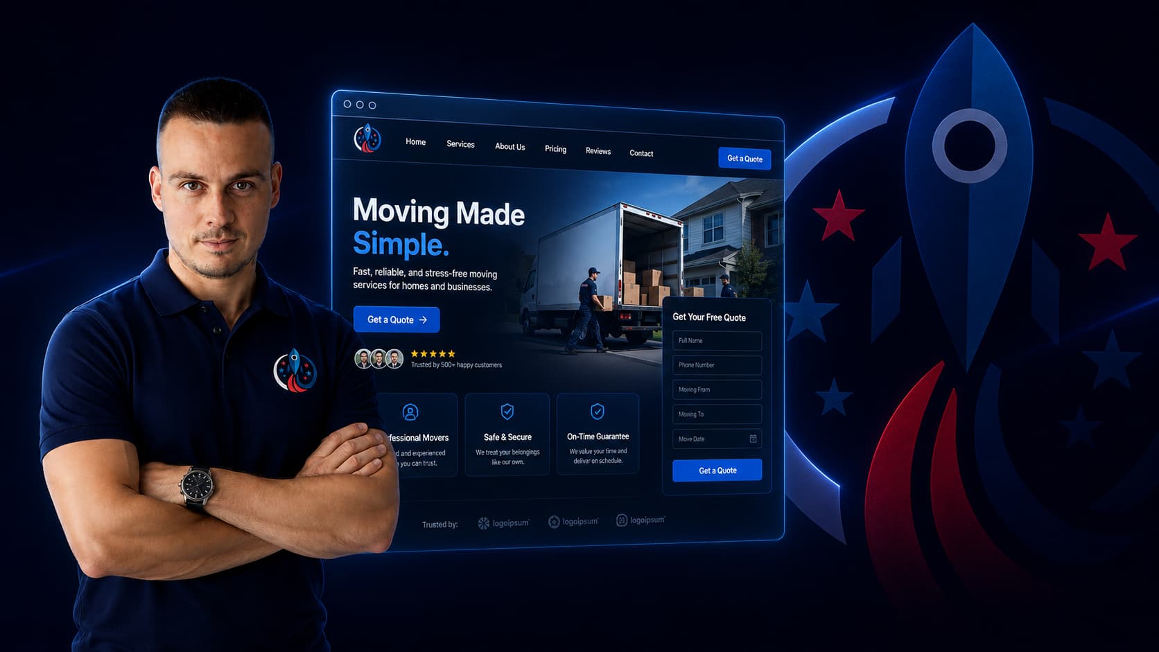 What Makes A Moving Company Website Actually Convert